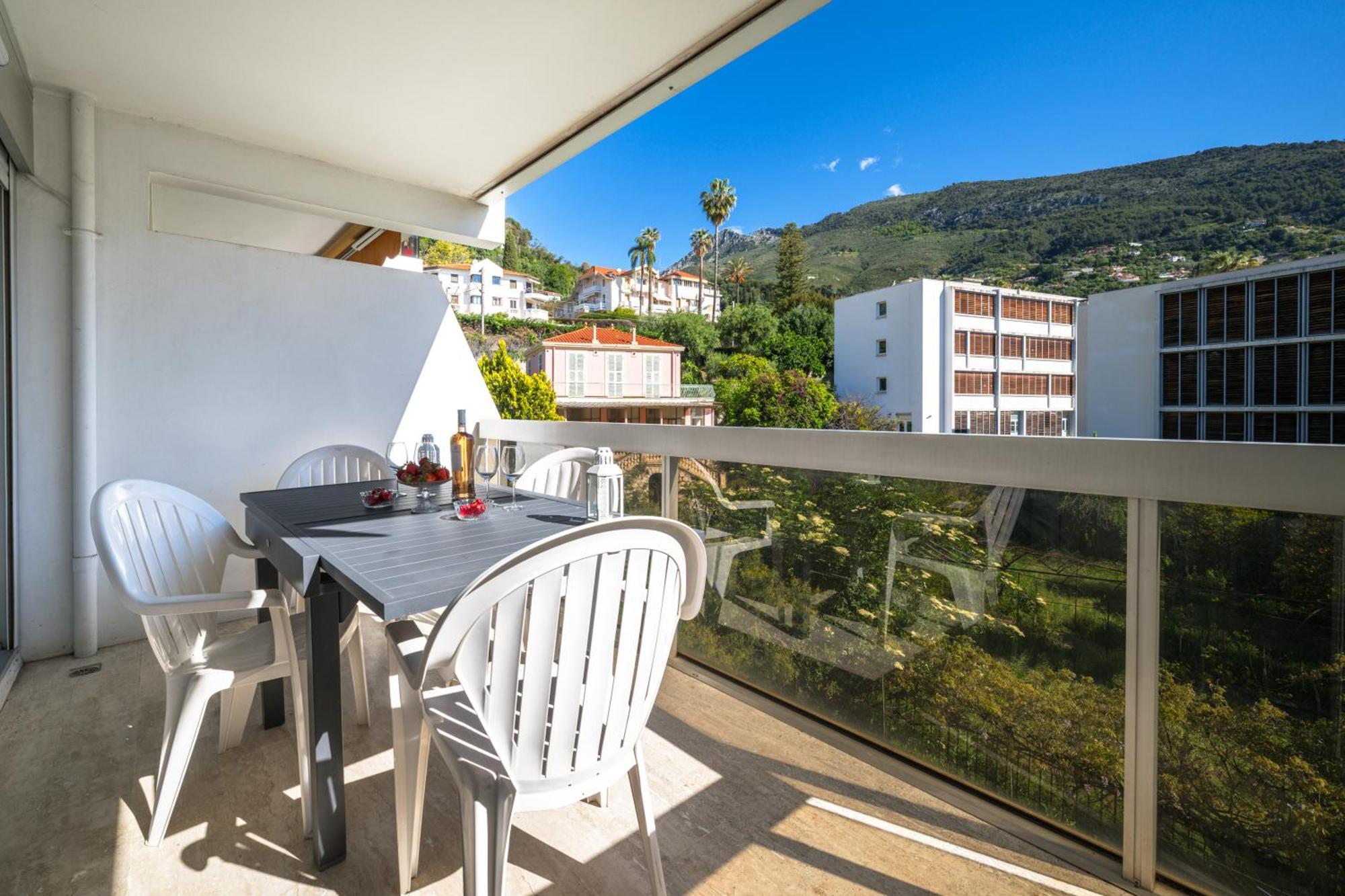 Le Rocamare - Piscine Toit Terrasse - Parking Prive - Terrasse Apartamento Menton Exterior foto
